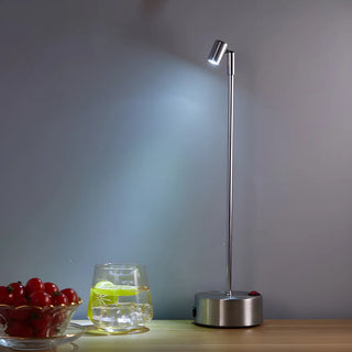 Unique Aluminum Minimalism Round Base LED Table Lamp Zawala Image - 8