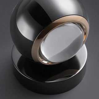 Bedroom Adjustable Black Globe Up Down Wall Sconce Zawala Image - 15