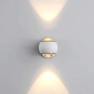 Bedroom Adjustable Black Globe Up Down Wall Sconce Zawala Image - 5