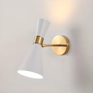 Fashion Geometric Cast Iron Small Indoor Wall Light Zawala Image - 5