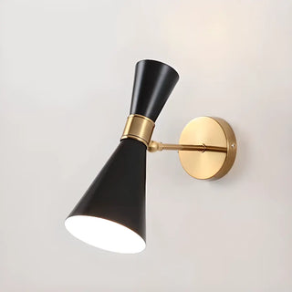 Fashion Geometric Cast Iron Small Indoor Wall Light Zawala Image - 6