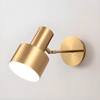 Fashion Geometric Cast Iron Small Indoor Wall Light Zawala Image - 7