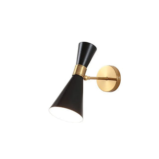 Fashion Geometric Cast Iron Small Indoor Wall Light Zawala Image - 8