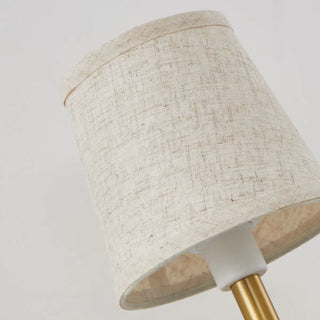 ZOWALA - Adjustable Gold Wall Sconce with Fabric Shade Image - 12