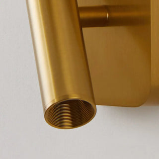 ZOWALA - Adjustable Gold Wall Sconce with Fabric Shade Image - 13