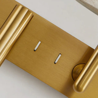 ZOWALA - Adjustable Gold Wall Sconce with Fabric Shade Image - 14