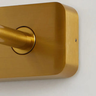 ZOWALA - Adjustable Gold Wall Sconce with Fabric Shade Image - 15