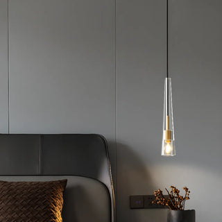 ZOWALA - Creative Abstract Crystal Living Room Gold Pendant Light Image - 4
