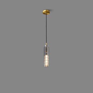 ZOWALA - Creative Abstract Crystal Living Room Gold Pendant Light Image - 9