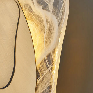 Unique Artistic Geometric Clear Glass Wall Sconce Zawala Image - 10