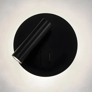 Acrylic Circular Hardwired Bedside Reading Wall Light Zawala Image - 17