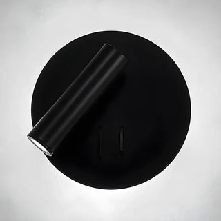 Acrylic Circular Hardwired Bedside Reading Wall Light Zawala Image - 19