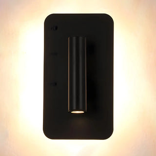 Acrylic Circular Hardwired Bedside Reading Wall Light Zawala Image - 6