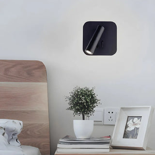Acrylic Circular Hardwired Bedside Reading Wall Light Zawala Image - 30