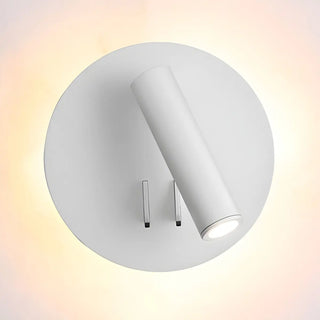 Acrylic Circular Hardwired Bedside Reading Wall Light Zawala Image - 31