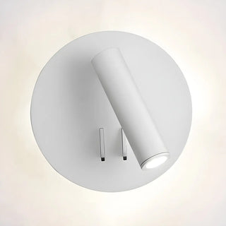 Acrylic Circular Hardwired Bedside Reading Wall Light Zawala Image - 32