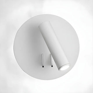 Acrylic Circular Hardwired Bedside Reading Wall Light Zawala Image - 33