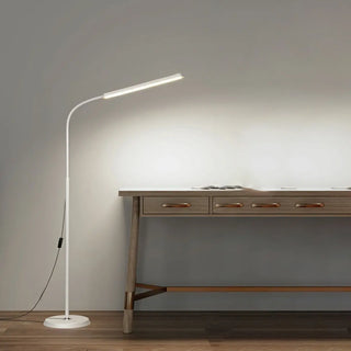 ZOWALA - Adjustable Black Rectangular Metal Floor Lamp Image - 3