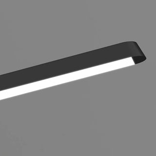 ZOWALA - Adjustable Black Rectangular Metal Floor Lamp Image - 9