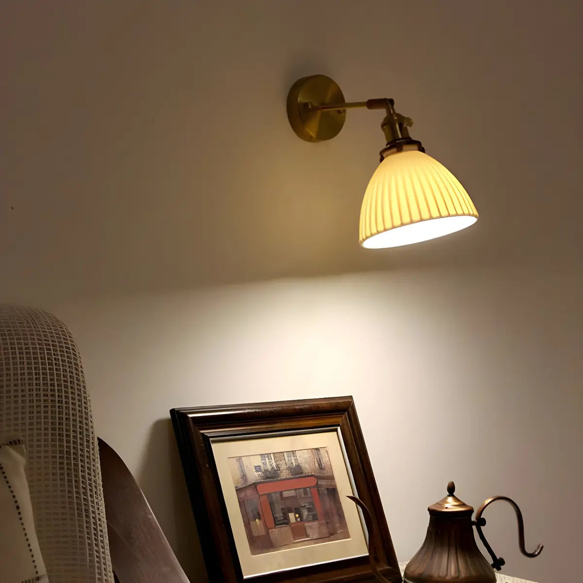 swing arm wall light