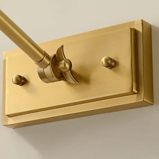 Adjustable Brass Straight Dual LED Vanity Light  Zawala Image - 13
