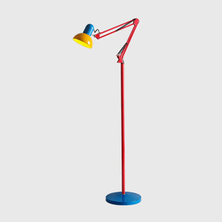 ZOWALA - Modern Colorful Swing Arm Dome Floor Lamp Image - 5