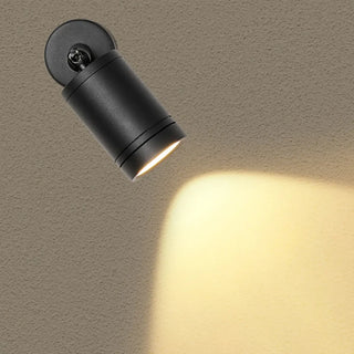 Adjustable Modern Cylinder Exterior LED Wall Sconce Zawala Image - 7