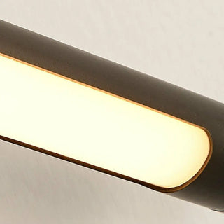 ZOWALA - Adjustable Black Cylinder Metal LED Vanity Lights Image - 12