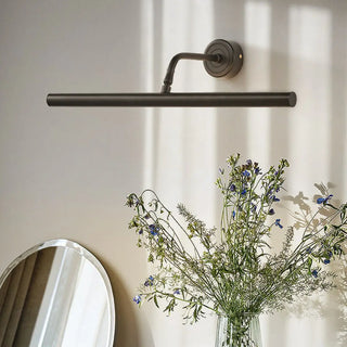 ZOWALA - Adjustable Black Cylinder Metal LED Vanity Lights Image - 2