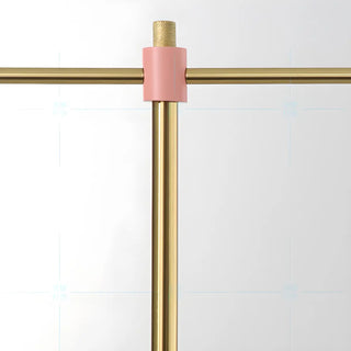 Pink Modern Bedroom Cylinder Metal Shade Table Lamp Zawala Image - 11