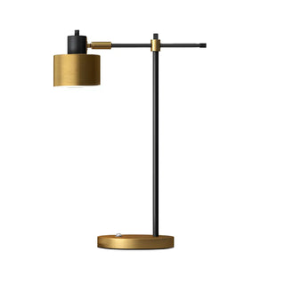 Pink Modern Bedroom Cylinder Metal Shade Table Lamp Zawala Image - 13