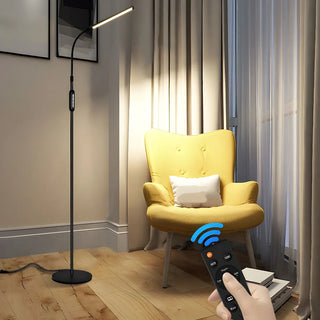 ZOWALA - Music and Reading Adjustable Rectangle LED Floor Lamp Image - 4