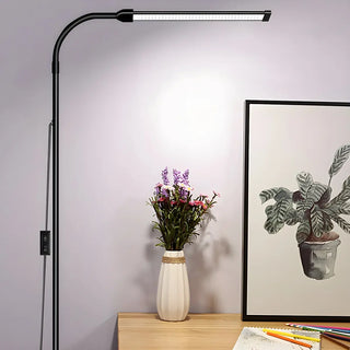 ZOWALA - Music and Reading Adjustable Rectangle LED Floor Lamp Image - 6