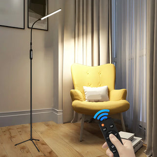 ZOWALA - Music and Reading Adjustable Rectangle LED Floor Lamp Image - 9