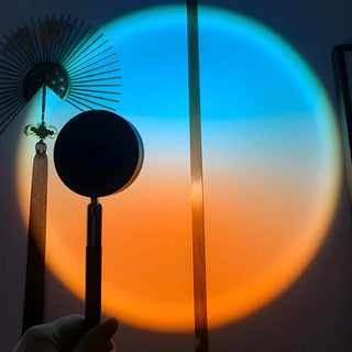 Modern Black Round Bedroom Atmosphere LED Table Lamp Zawala Image - 4