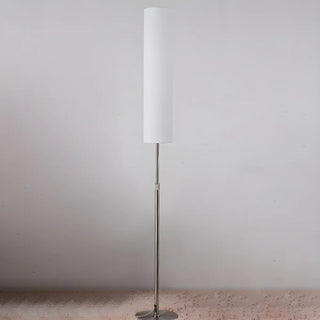 Adjustable Height Red Cylinder Fabric LED Floor Lamp Zawala Image - 15