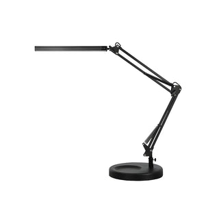 Simple Adjustable Metal Black LED Study Table Lamp Zawala Image - 10