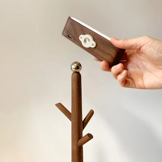 Unique Solid Wood Branch Shape LED Decor Table Lamp Zawala Image - 11