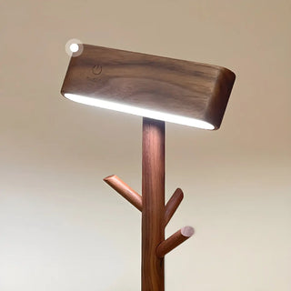 Unique Solid Wood Branch Shape LED Decor Table Lamp Zawala Image - 14