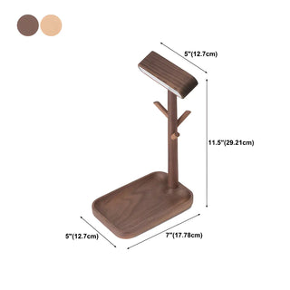 Unique Solid Wood Branch Shape LED Decor Table Lamp Zawala #size