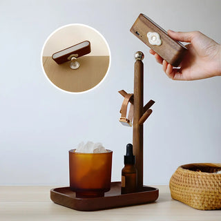 Unique Solid Wood Branch Shape LED Decor Table Lamp Zawala Image - 8