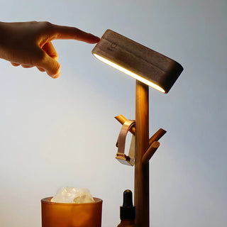 Unique Solid Wood Branch Shape LED Decor Table Lamp Zawala Image - 9