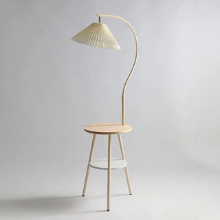 Adjustable Cone Modern Metal Floor Lamp with Storage Zawala Image - 7