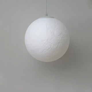ZOWALA - Contemporary Moon Adjustable Living Room White Pendant Light Image - 12