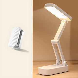 Simple White Dimmable LED Modern Bedroom Table Lamp Zawala Image - 4