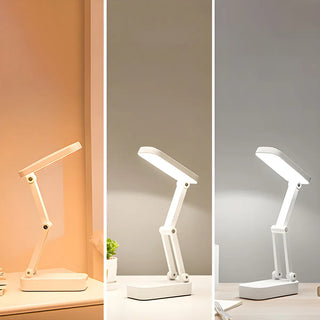 Simple White Dimmable LED Modern Bedroom Table Lamp Zawala Image - 8