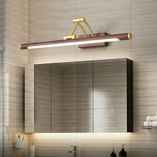 Adjustable Cylinder Black Metal Modern Vanity Light Zawala Image - 1