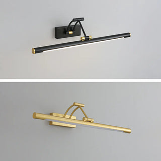 Adjustable Cylinder Black Metal Modern Vanity Light Zawala Image - 16