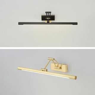 Adjustable Cylinder Black Metal Modern Vanity Light Zawala Image - 17