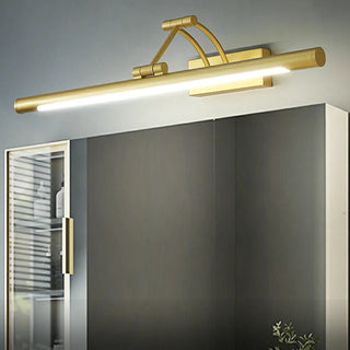 Adjustable Cylinder Black Metal Modern Vanity Light Zawala Image - 3